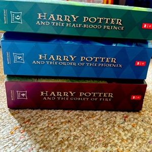 3 Harry Potter books